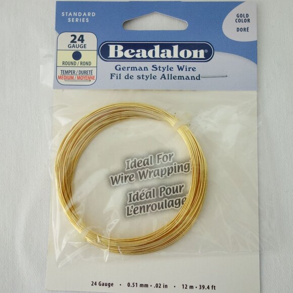 Wire Set 6 Pack 16GA 20GA & 24GA Silver Gold Rose Wire Wrapping Jewelry Supplies - Picture 4 of 6